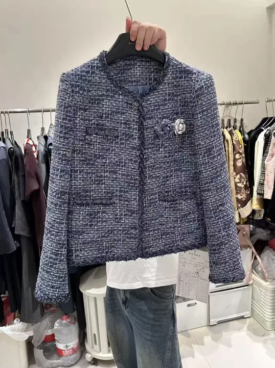 【WJ】秋款丽30376外套小香风秋冬（2-6）