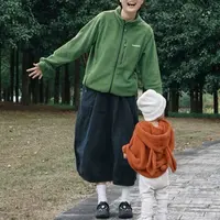 【美琪优选】蒙特 秋冬新款抓绒男女保暖开衫外套 