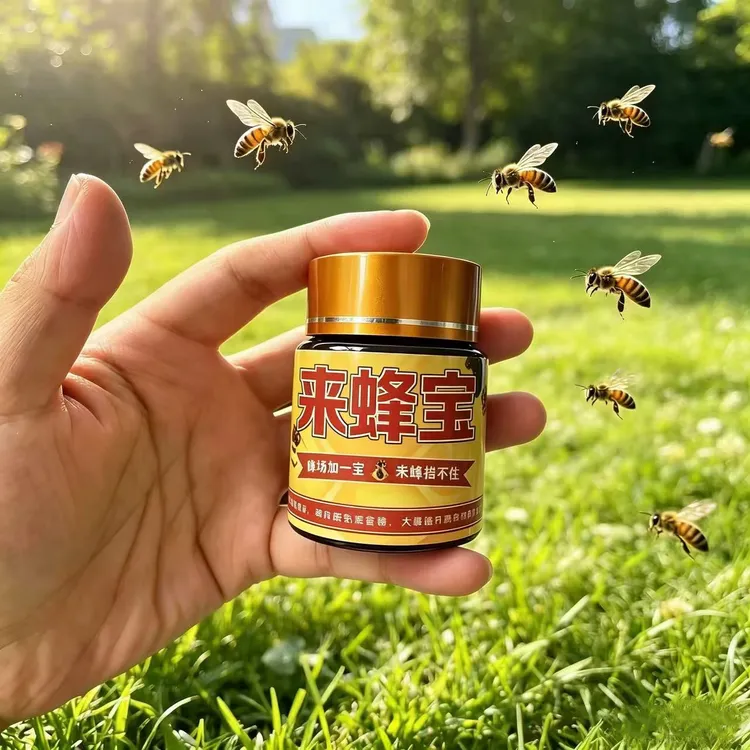 老巢野外引蜂招蜂专用中土蜂蜂王信息素诱蜂用具商品图