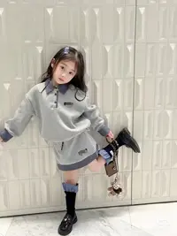 【GZ】编码294女童2025童装秋季新款时尚秋款牛仔裤YMR3SK650
