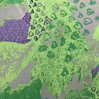 【绒兰】袋鼠国订单! 棉绸布料莱赛尔升级款 21号 爱心树