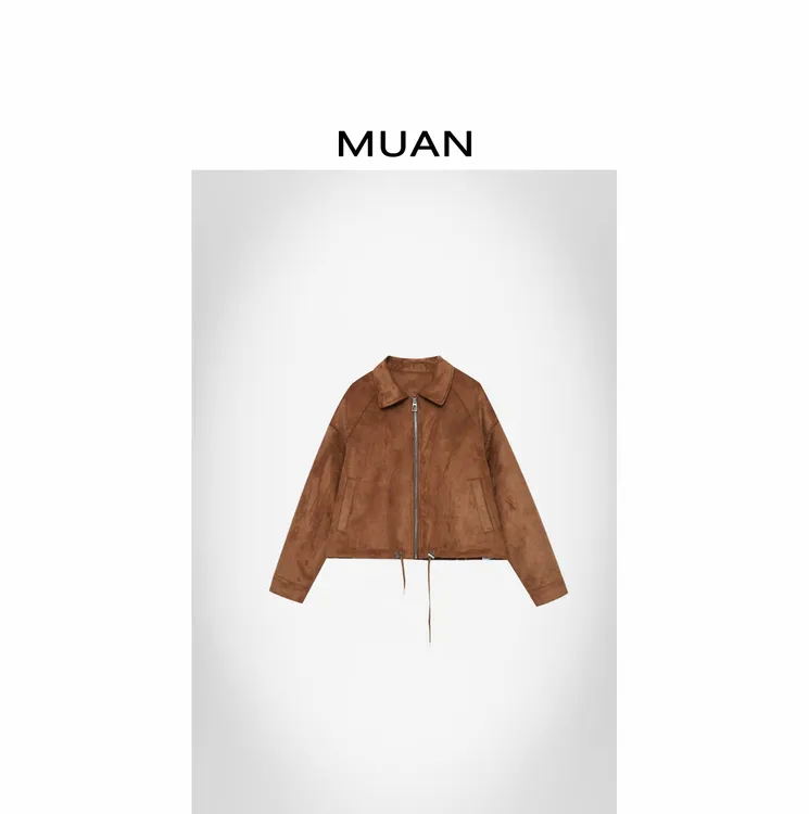 木岸MUAN：《小榛果羽绒服》定制复古高级90白鸭羽绒外套女D-JD-2517