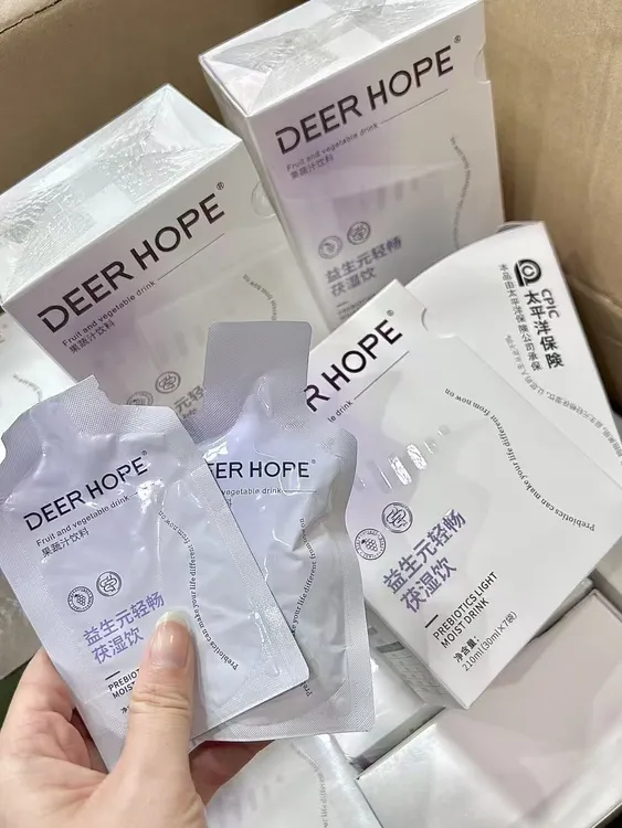 DEER HOPE益生元轻畅茯湿饮果蔬汁饮料微商同款清货价