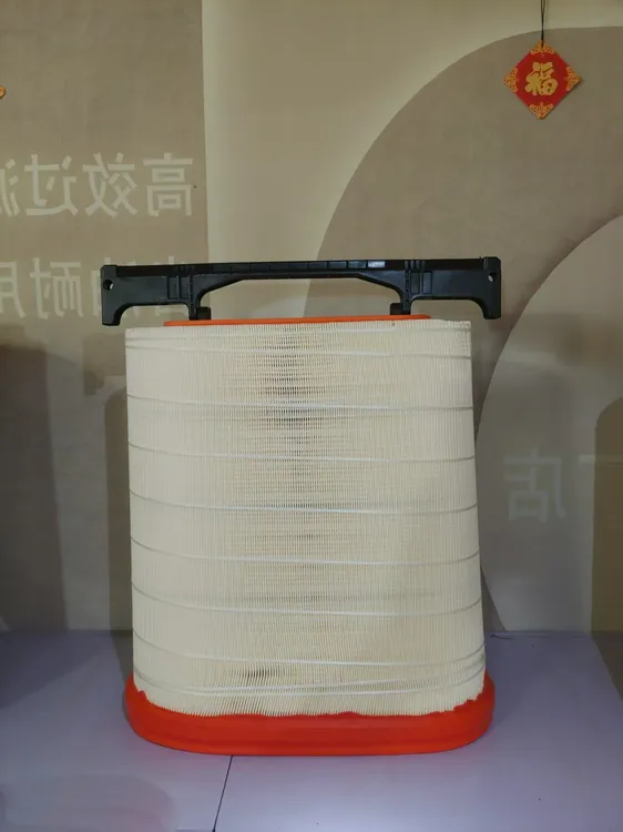 适配陕汽德龙新m3000S空气滤芯国六430马力460  x6000蜂窝滤清器