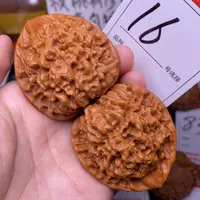 文玩核桃把件16官帽4.8