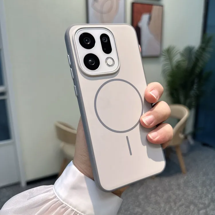 新款无界肤感磁吸适用OPPOfindx9pro手机壳软边findx9防摔保护套