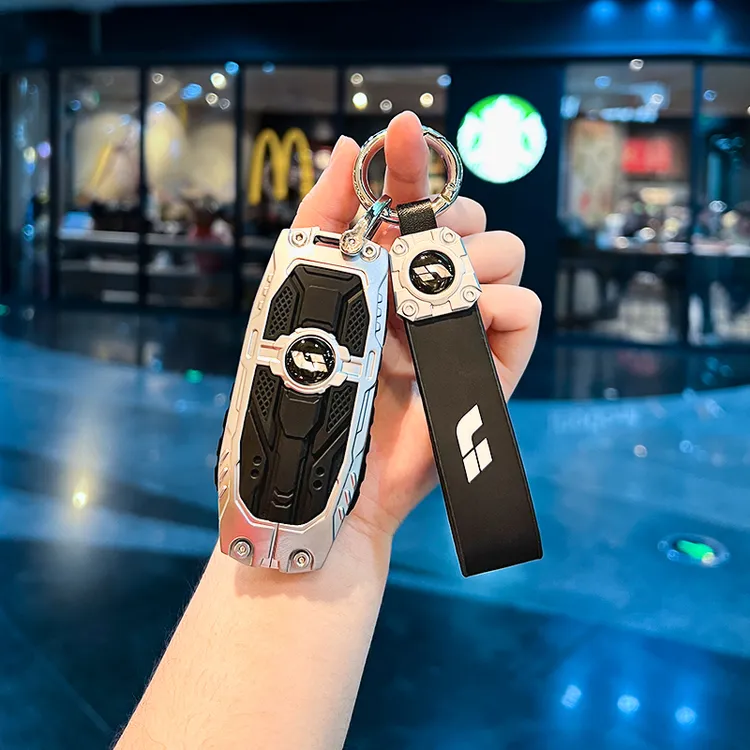 理想l9钥匙套25新款l7汽车用品专用l6男女士金属改装壳扣高级l8包