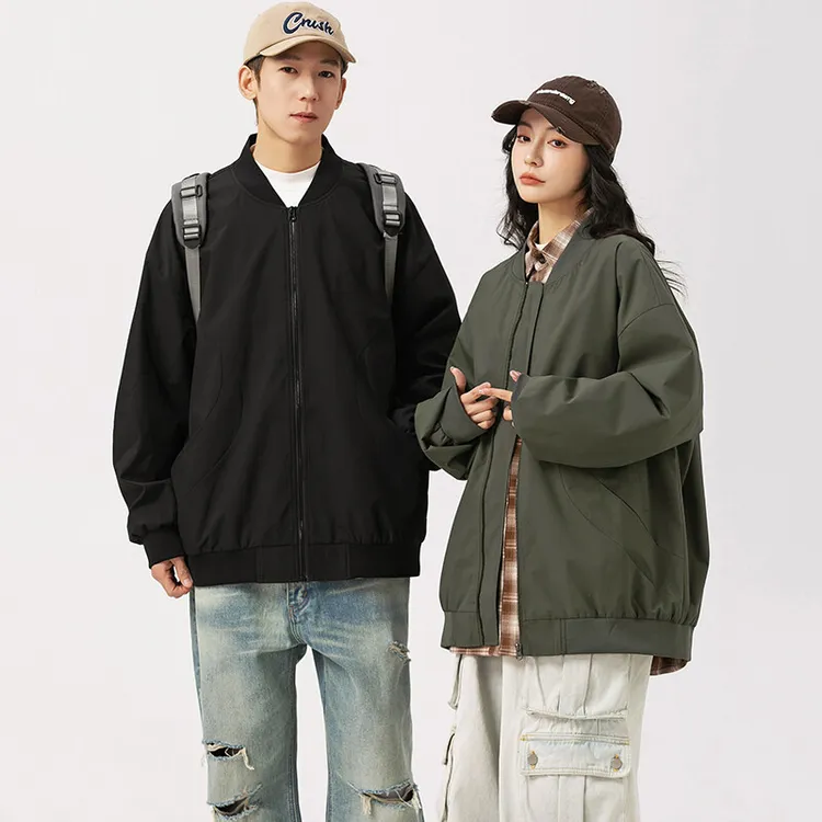 美式飞行服外套2025春季新款宽松休闲百搭3防棒球服cleanfit夹克