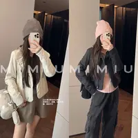 【mimius】U 韩系高级感修身短款上衣外套 G09108