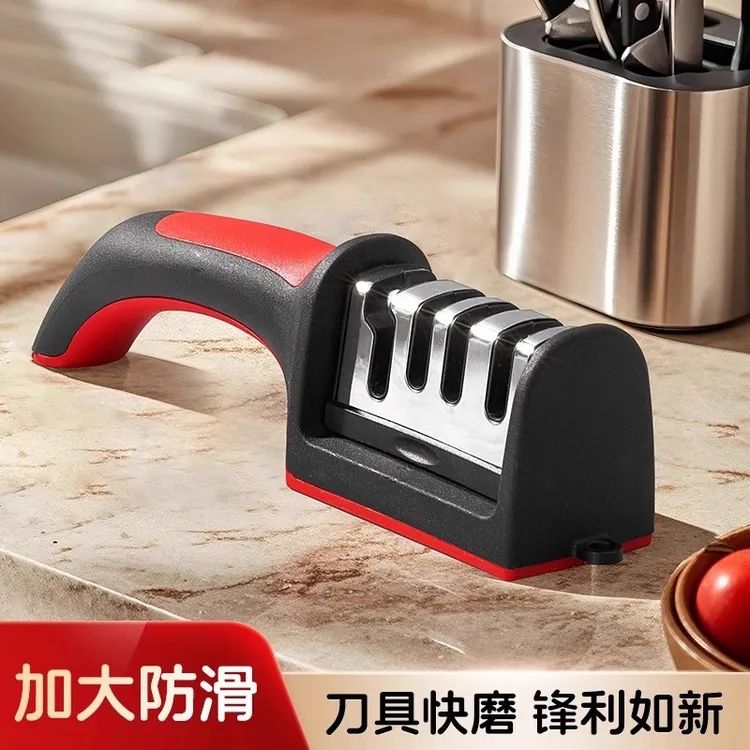 快速磨刀神器家用菜刀磨刀石商用专业正品天然石头磨刀架JST1222
