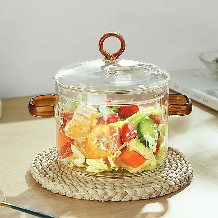 透明玻璃炖盅家用耐高温可蒸蛋羹适合宝宝婴儿辅食