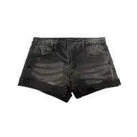 水洗丰垮牛仔短裤1601弹力大
