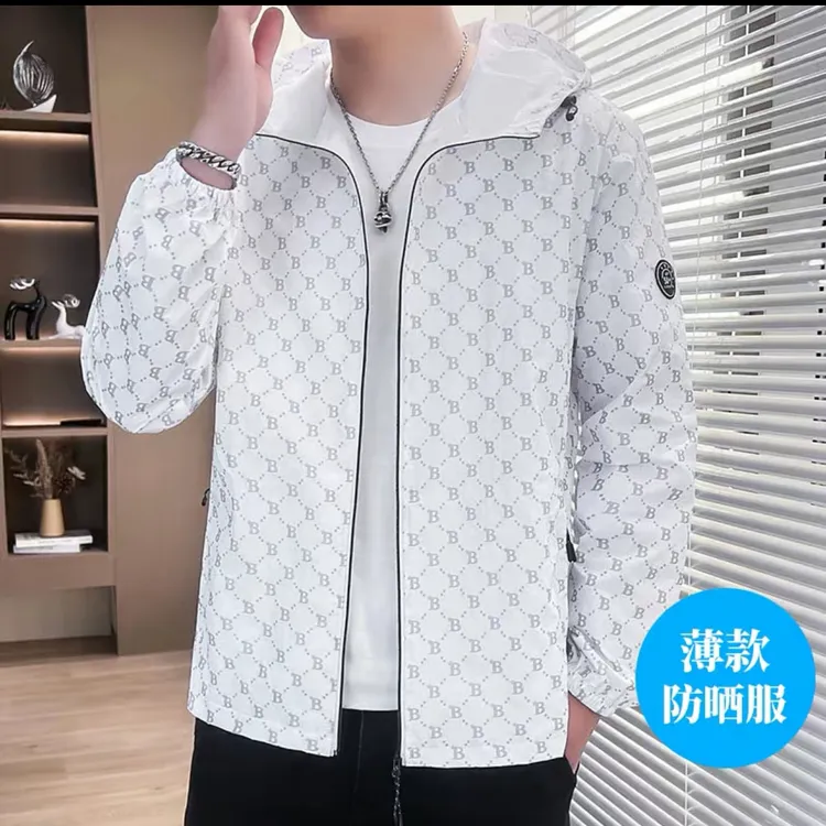 男士夏季薄款防晒服夹克外套 5835