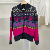 麦迪尚品【丽DS】5090431 秋季时尚复古针织毛衣外套品牌女装