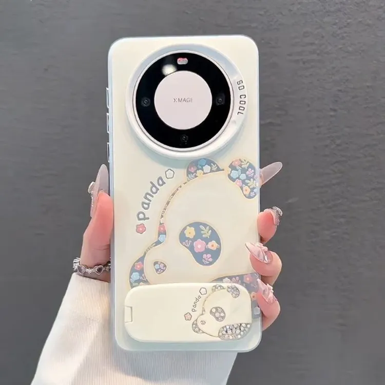 趴趴熊适用于华为手机壳简约iPhone荣耀苹果小米OPPOVIVO一加真我