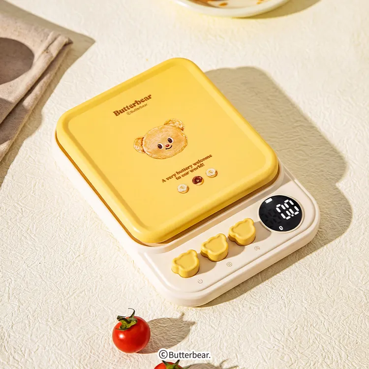 【摩登主妇&黄油小熊】厨房电子秤辅食烘焙称克重小型家用食物秤