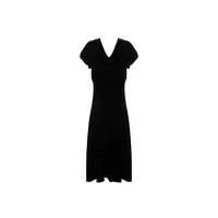 【黑天鹅梦】G1371气质百搭休闲优雅日常时尚减龄修身轻奢女连衣裙