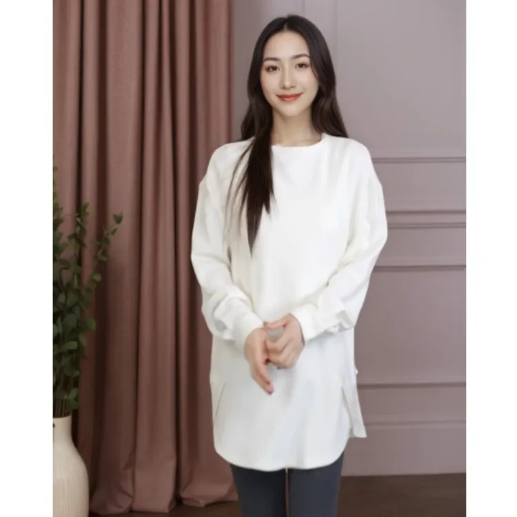 2025秋季新款设计感气质时尚显瘦百搭韩系宽松T恤LK2507681