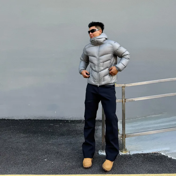 5000雪豹GT户外运动登山徒步轻量透气620蓬保暖防风连帽羽绒服