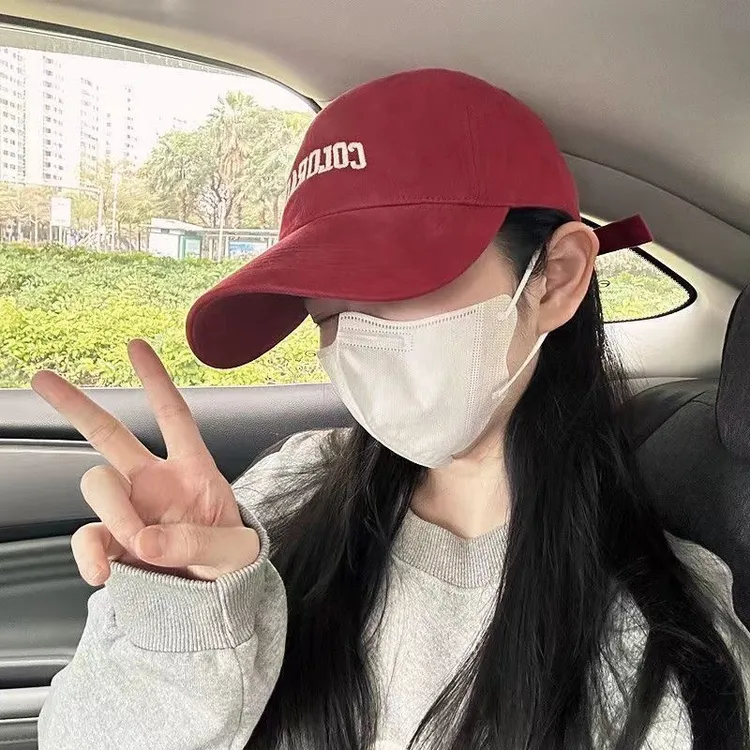 【纯棉硬顶】加大加宽大头围显脸小棒球帽刺绣百搭男女款鸭舌帽休闲