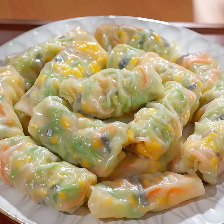 【顺丰低脂】三鲜蔬菜卷薄皮膳食小笼包追剧零食冷冻春卷皮薄馅足