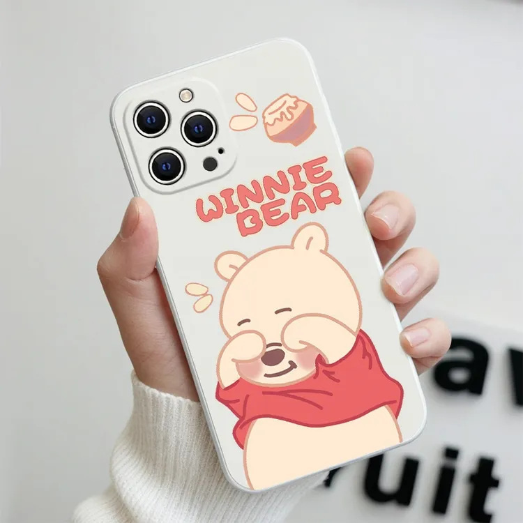 捂眼维尼适用苹果17华为P70小米荣耀oppo红米vivo手机壳新款防摔