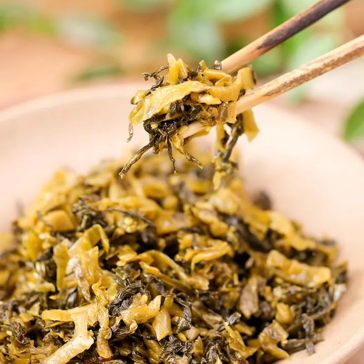 逢食干净雪菜宁波鄞州雪菜清脆可口清香咸菜下饭菜/【