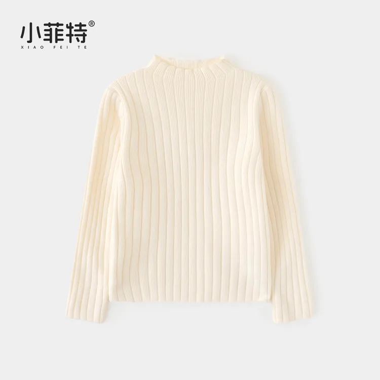 小菲特女童秋装2025新款保暖上衣中大童儿童休闲针织衫MFYD52380