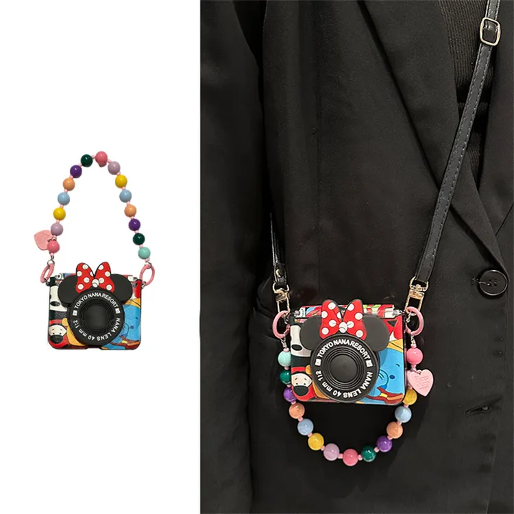 小妮熊磁吸支架适用华为purax手机壳pocket2秋冬小米mixflip2荣耀