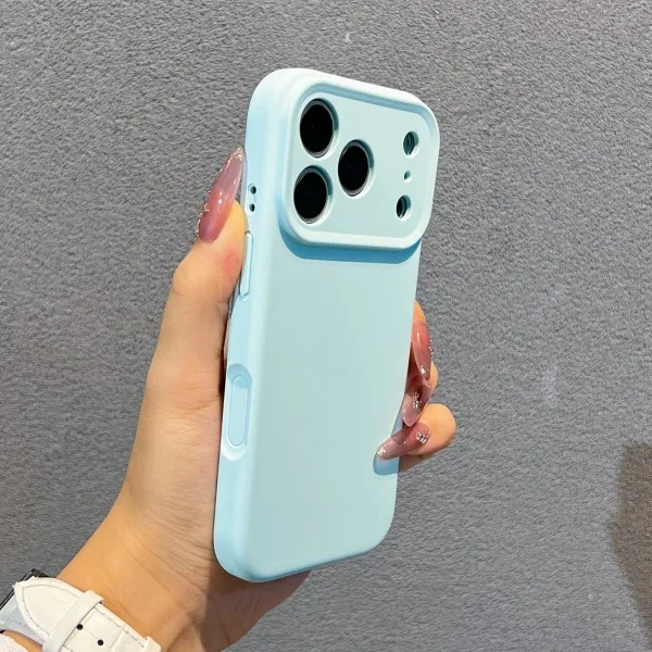 精孔全包一体按键适用iPhone17ProMax液态硅胶手机壳苹果17/16Pro