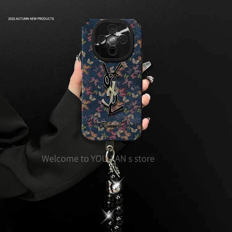 汇客凡品【VIVOY300】潮牌网红复古蝴蝶防摔手机壳女款