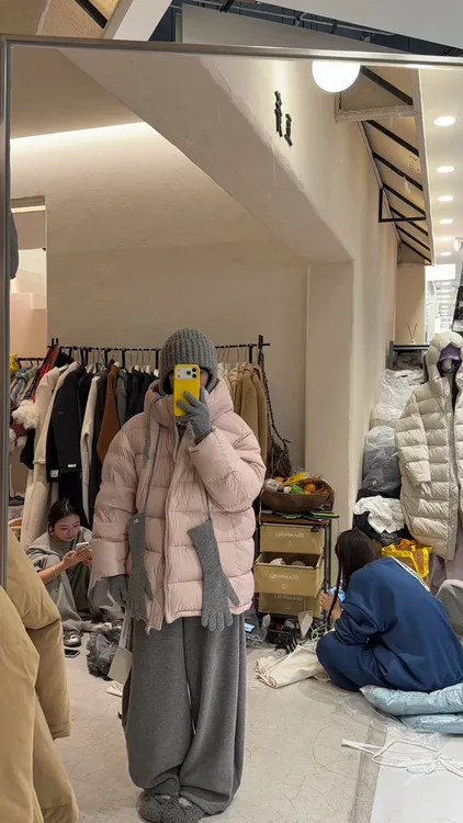 2025新国标90白鹅绒韩系女装保暖中长款百搭休闲连帽韩版冬季6019