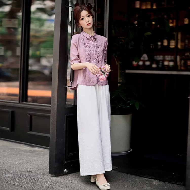 阔太太杭州高端套装女夏2025新款轻奢高级感流行爆款小香风一整套