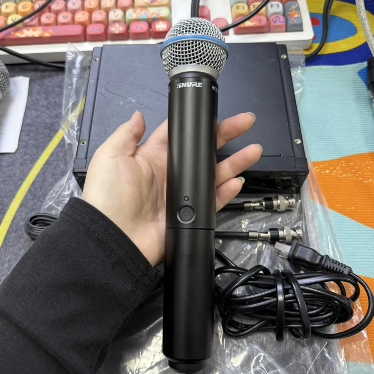 9新 Shure/舒尔 正品Blx24r58a一拖一无线动圈 不支持七天无理由