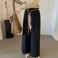D198女装可乐家休闲直筒裤没皮带9850