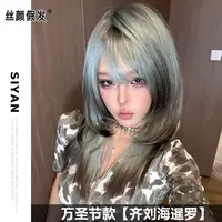 小圆-万圣节专场【狼尾鲻鱼头】少年感爆棚cos万圣节假发高层次发套