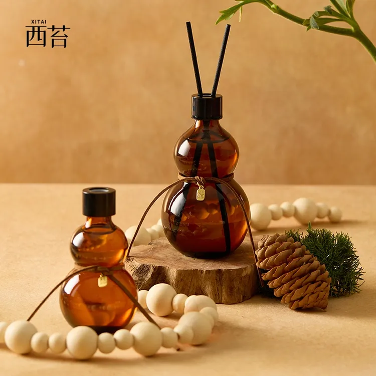 CITTA/西苔中秋节礼物【三瓶装礼盒】玲珑福禄香薰礼盒葫芦香薰礼物