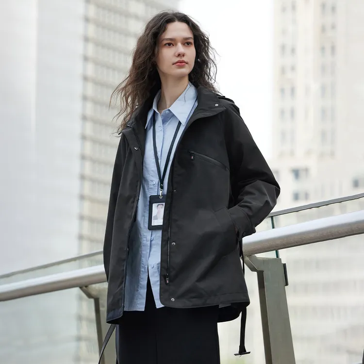 GIOVANNI VALENTINO/卓凡尼·华伦天奴【专柜同款】防风高级感外套