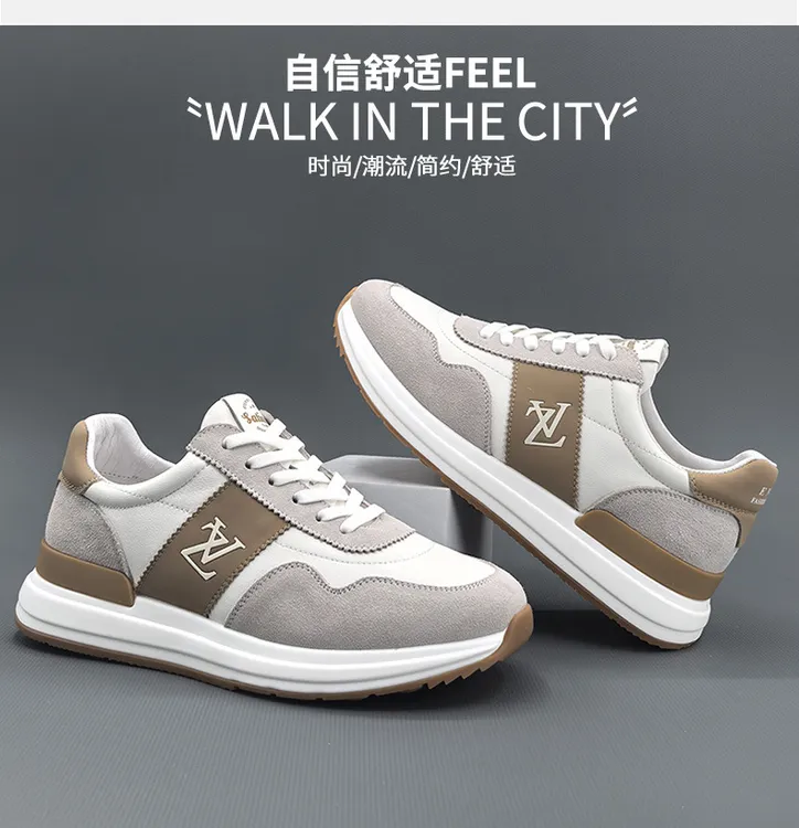 FANMIFAN/梵米凡新款低帮男鞋休闲时尚百搭透气潮阿甘跑步潮鞋子