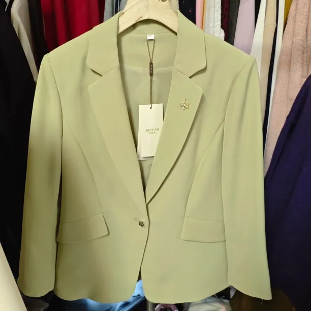 W1520小西装外套春秋款户外透气韩版长袖