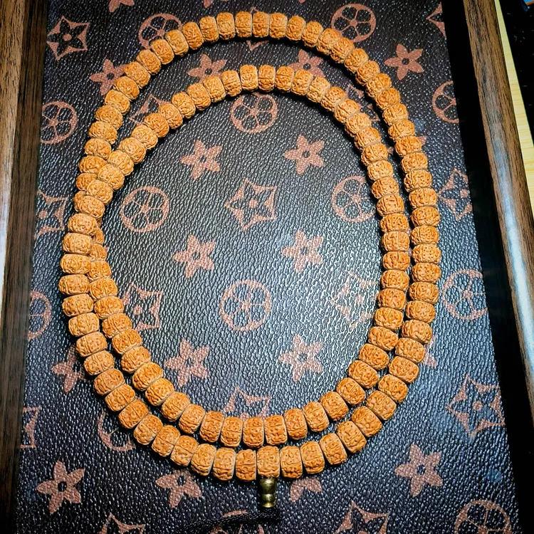 10×7水盘龙纹小金刚菩提脖挂