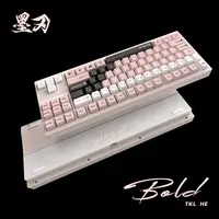 墨刃Bold TKL HE 粉蝶 磁轴键盘 电竞吃鸡无畏契约CS