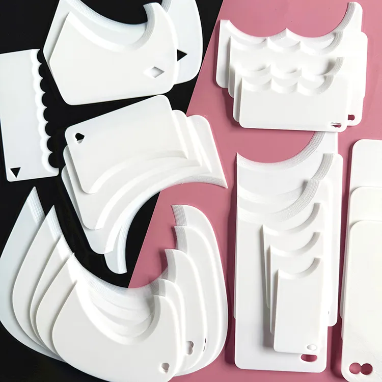 蛋糕造型烘焙刮板球型叠叠乐汉堡苹果刮板造型抹面器刮刀工具