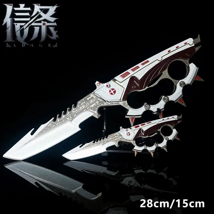 三角洲行动游戏周边大号28CM和22CM S7-信条玩具模型摆件把玩玩具