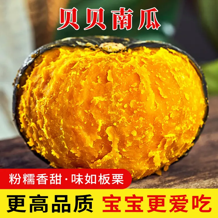 【坏果包赔】沙地贝贝南瓜老南瓜粉糯香甜宝宝辅食