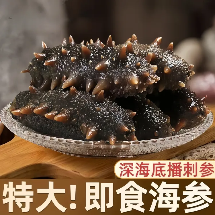 海参大连深海辽刺参即食海参独立包装500g源头工厂品质