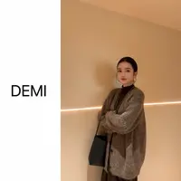 MISS RUILI定制 新款松弛感宽松休闲大版慵懒百搭毛衣外套F1169