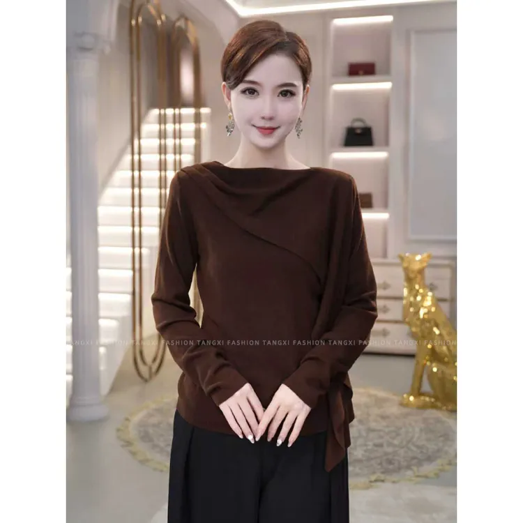 2026秋冬新款【8311】含绵羊毛爆款洋气百搭可外穿打底针织衫毛衣女