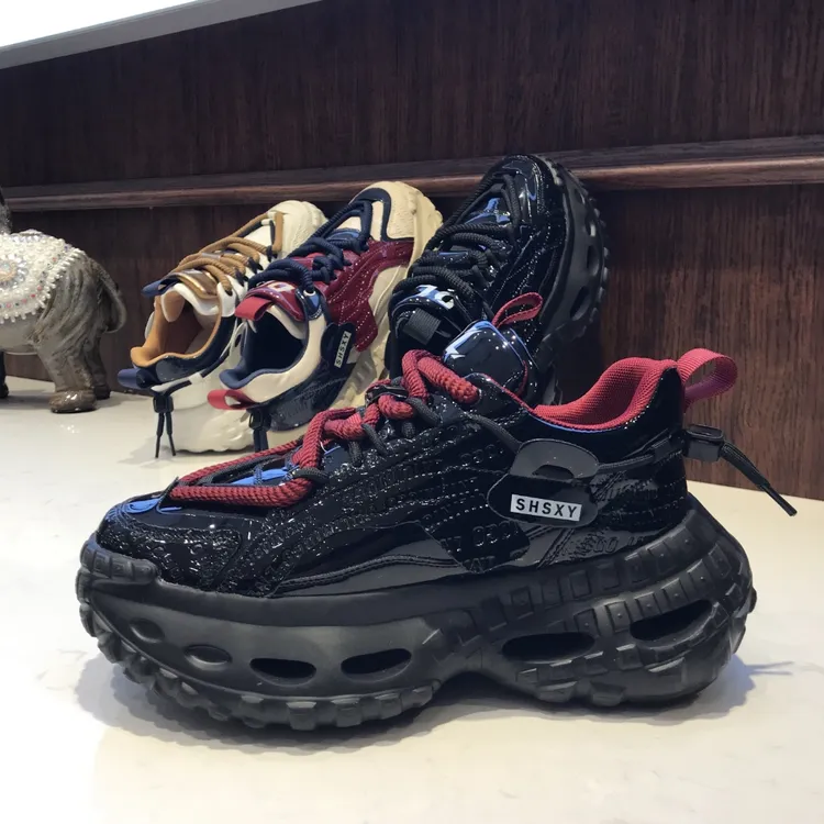 老爹鞋休闲鞋运动鞋夏季透气男士厚底网面鞋子百搭时尚男鞋潮鞋