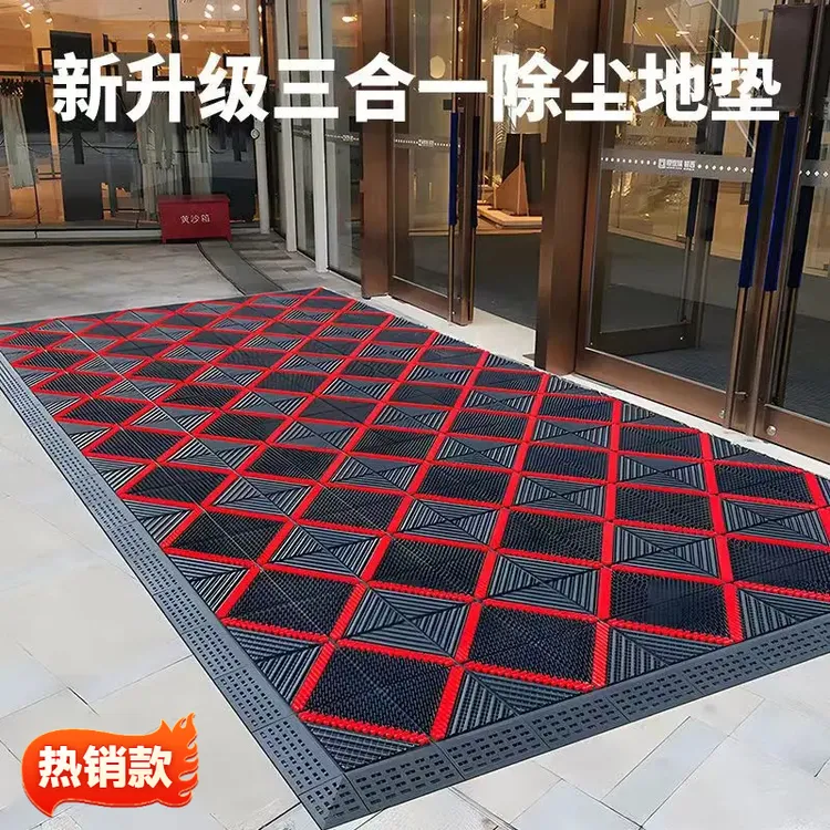室外防滑地垫商用门口脚刮泥门垫户外地毯防水除尘加厚裁剪大面积
